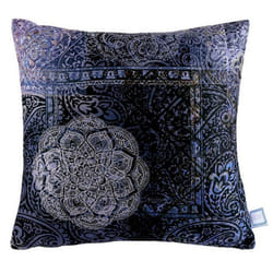 Coussin Déco Imprimé Medley 45x45cm Bleu