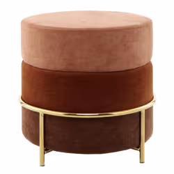 Tabouret élégant velouté, montage facile - Disponible en 5 couleurs