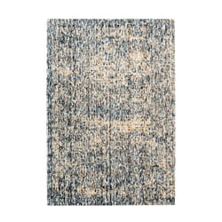 Padiro Puerto 225 Intérieure Tapis de sol Rectangle Viscose Beige, Bleu