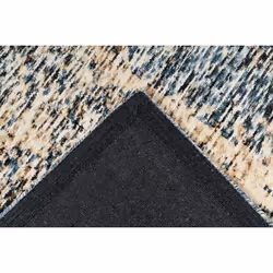 Padiro Puerto 225 Intérieure Tapis de sol Rectangle Viscose Beige, Bleu - Vue supplémentaire 4