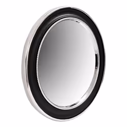 Miroir Mural Design Eleganca 58cm Argent & Noir