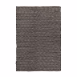 Padiro Robbie 125, Intérieure, Tapis de sol, Laine, Gris, Monochromatique, Rectangle