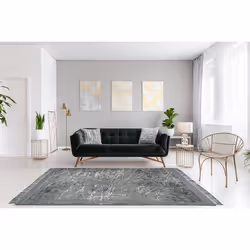 Padiro Dolce Vita 225 Intérieure Tapis de sol Rectangle Viscose Gris