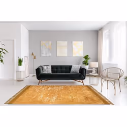 Padiro Dolce Vita 225 Intérieure Tapis de sol Rectangle Viscose Or