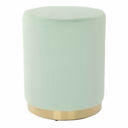 Tabouret Confortable & Polyvalent en Velours - 4 Couleurs Disponibles