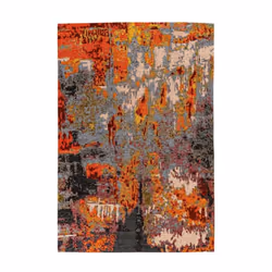 Tapis Abstrait Tissé: Durable, Entretien Facile, Pour Sol Chauffant