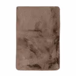 Tapis de Bain Antidérapant en Polyester, Moelleux et Lavable