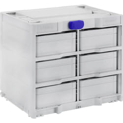 Tanos - Caisse de transport Systainer³ Rack/6 m 337 83000878 plastique abs (l x h x p) 396 x 330 x 296 mm