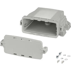 Phoenix Contact ECS-KIT-122X109-S-UV-7042 1311021 Boîtier électronique 163.8 x 119.9 x 62.1 Polycarbonate gris (RAL 7042) 1 pc(s) S299752