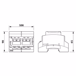 Phoenix Contact FL SWITCH 1104-4POE REG - Vue supplémentaire 2