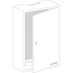 Armoire de montage KATHREIN MS 6080 - Métal - Industriel - Loft - Blanc - 60x80x20 cm