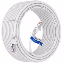 Câble Ethernet LAN CAT 7 - HB-DIGITAL - 50 m - 10 Gbits/s - 600 MHz - S/FTP LSZH