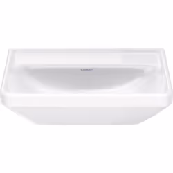 Duravit D-Neo 1 x lave-mains Détails du produit montage mural avec plage de robinetterie, sans trou de robinetterie sans trop ...