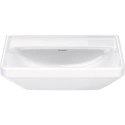 Duravit - D-Neo lave-mains, 450x335mm, sans trou pour robinet, sans
