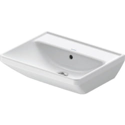Duravit - D-Neo lavabo, 550x440mm, sans trou pour robinet, avec