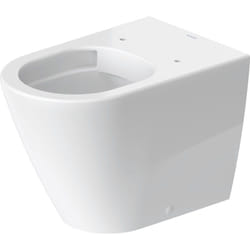 D-Neo wc au sol, chasse deau basse, sans rebord, sortie - Duravit
