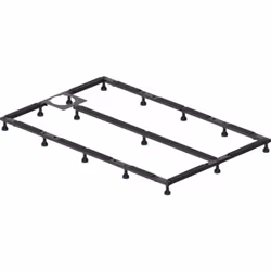 Cadre de pied Duravit réglable en hauteur 80 - 100 mm pour receveurs de douche en DuraSolid 1400 x 900 mm