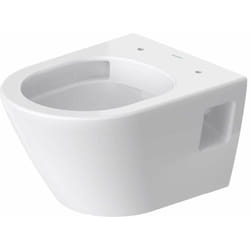 Duravit D-Neo - WC suspendu Compact, Rimless, HygieneGlaze, blanc 2587092000