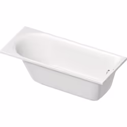 Duravit D-Neo 1 x Baignoires encastrées rectangulaire dimensions : 1600 x 700 x 465 mm poids 22,5 Kg Contenu : 200 l écouleme ...