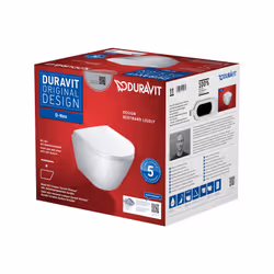 Description générale Le WC suspendu compact sans bride DURAVIT D-Neo combine design moderne et fonctionnalité. Avec ses ligne ...