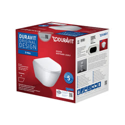 Duravit - D-Neo Set pour wc suspendu, avec wc suspendu Compact,