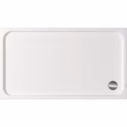 Duravit D-Code 1 x receveur de douche Version encastrée Rectangulaire matériau : acrylique sanitaire plastique résistant aux  ...