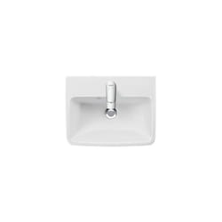Duravit - No.1 lave-mains, avec trou pour robinet, avec trop-plein,