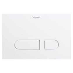 Duravit - Plaque dactionnement DuraSystem A1 mécanique pour wc,