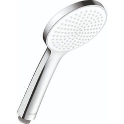 Pommeau de douche Universal 11 cm chromé blanc