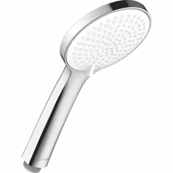 Pommeau de douche Universal 11 cm 3 jets chromé blanc