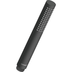 Pommeau de douche rond Universal 2,5 cm noir mat