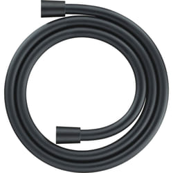 Duravit - Flexible de douche universel anti-torsion et résistant à la torsion (1,60 m), noir mat
