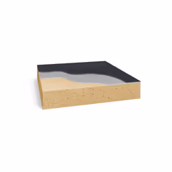 Duravit Sustano 1 x receveur de douche Mesure du rosace : 1400 x 900 mm DuraSolid® ; Nature - receveur de douche recyclable . ...