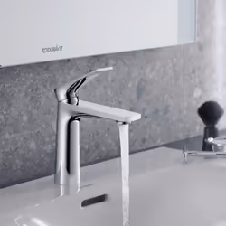 Mitigeur lavabo taille M Tulum Freshstart chromé sans tirette ni vidage
