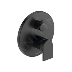 Tulum - Mitigeur encastré pour 2 sorties, noir mat TU4210012046 - Duravit