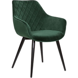 Woltu - Chaise de salle à manger Vert, Chaise de salon/cuisine, Velours+métal, 45x41 cm