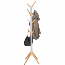 Description générale Ce porte-vêtements en bois massif allie élégance et fonctionnalité. Avec sa conception moderne et sa for ...