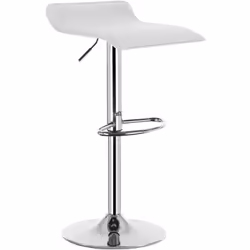 Description générale Tabouret de bar en similicuir offrant un confort optimal grâce à son rembourrage de qualité. Hauteur rég ...