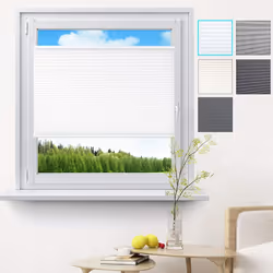Information sur le produit: Simple et Durable: ❤Cet store plissé est fait de polyester de haute qualité((profil: aluminium).D ...