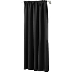 1 pièce Rideau occultant, pour Maison intérieure pour fenêtre et Porte Isolant Thermique, 135x175cm, Noir VH5882sz - Woltu