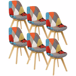 Information sur le produit: - Chaise de salle à manger avec un aspect sobre et classique. le style scandinave s’harmonise bie ...