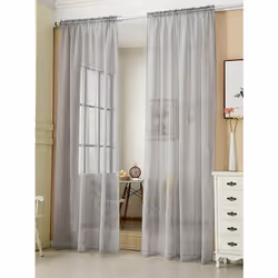 Information sur le produit: Matériaux: ❤Le voilage de déco est en polyester.qui est semi-transparent est léger(Remarque !!! C ...