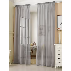 Information sur le produit: Matériaux: ❤Le voilage de déco est en polyester.qui est semi-transparent est léger(Remarque !!! C ...