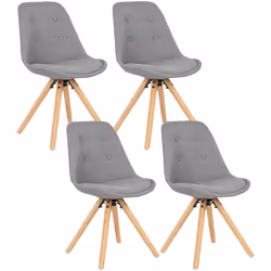 Information sur le produit: Grand confort & Stable: ❤Le dossier et la surface de la chaise sont en lin doux. l'intérieur de l ...