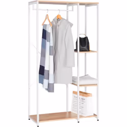 Information sur le produit: - Installation facile. mouvement facile - Le poteau pour suspendre les vêtements au poteau centra ...