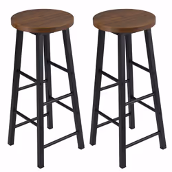 Description générale Ce tabouret de bar allie design moderne et qualité supérieure. Avec des pieds en acier robustes, il gara ...