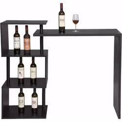 Description générale Cette table de bar rotative à 180° est conçue pour optimiser l'espace dans votre maison. Avec son design ...