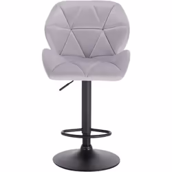 Description générale Ce tabouret de bar en velours moelleux allie confort et style moderne. Son cadre métallique assure une s ...