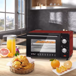 Woltu BF08rt 10 L 650 W Rouge Grill