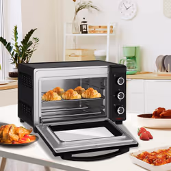 Woltu BF09ws 21 L 1280 W Noir Grill